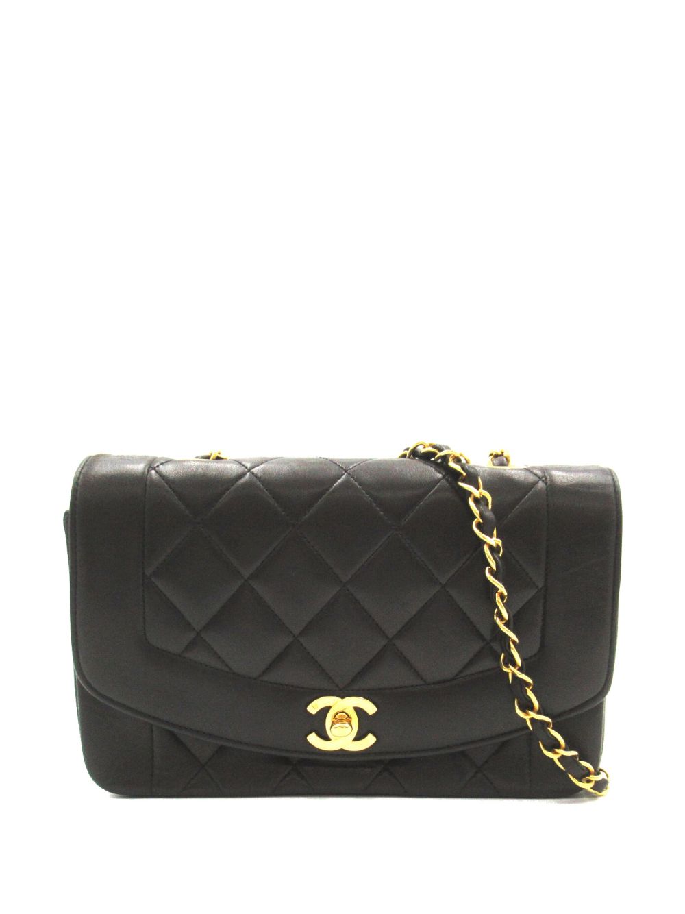 Affordable HOT SALE CHANEL 1991-1994 Diana shoulder bag Women