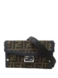 Fendi Pre-Owned 2020s Zucca Baguette clutch bag - Green