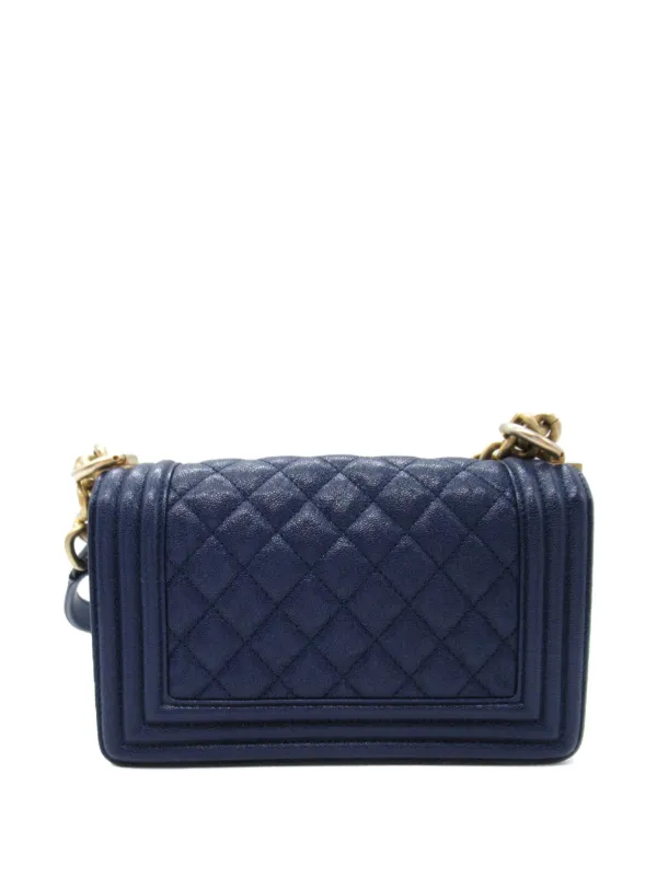 Chanel blue bag 2018 deals
