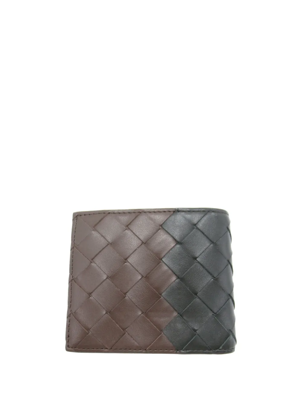 Bottega Veneta Pre-Owned 2010s Intrecciato portemonnee - Zwart