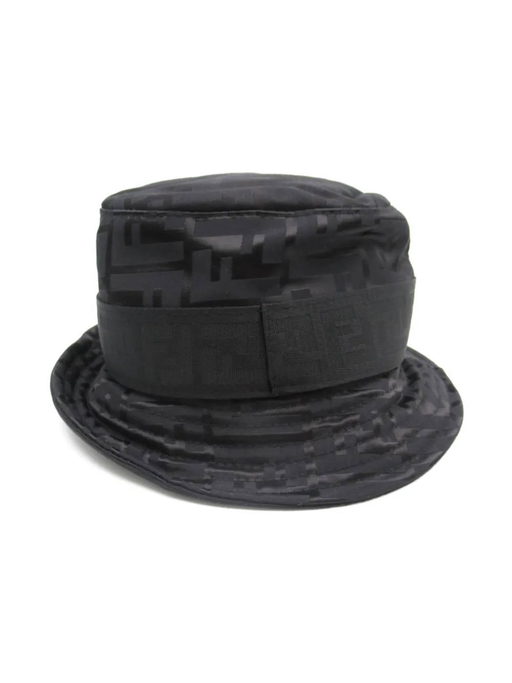 Fendi Pre-Owned 2010s FF bucket hat - Zwart