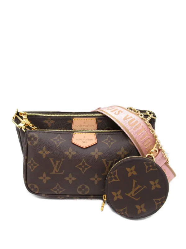 Louis Vuitton Pre Owned 2021 Multi Pochette Accessoires Cross Body Bag Brown FARFETCH AZ