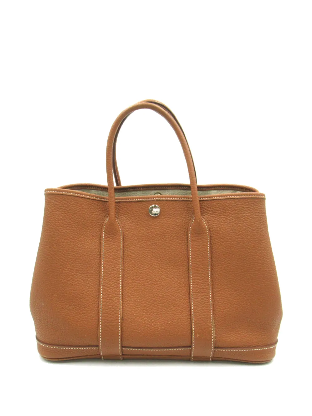 Hermès Pre-Owned 2011 Garden Party 30 handbag - Bruin