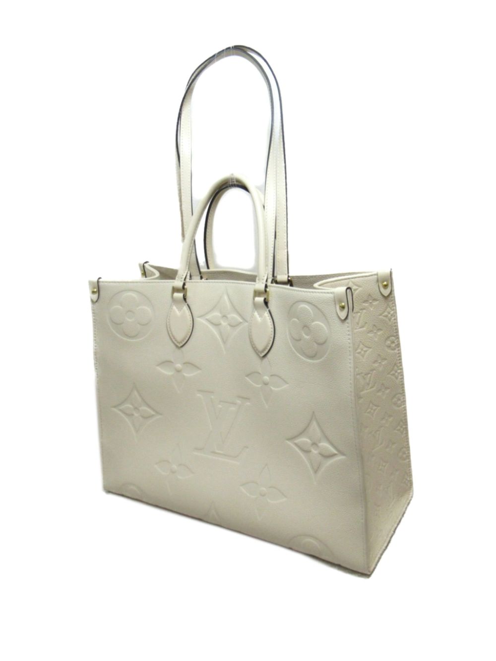 Louis Vuitton Pre-Owned 2020 OnTheGo GM two-way bag - Beige