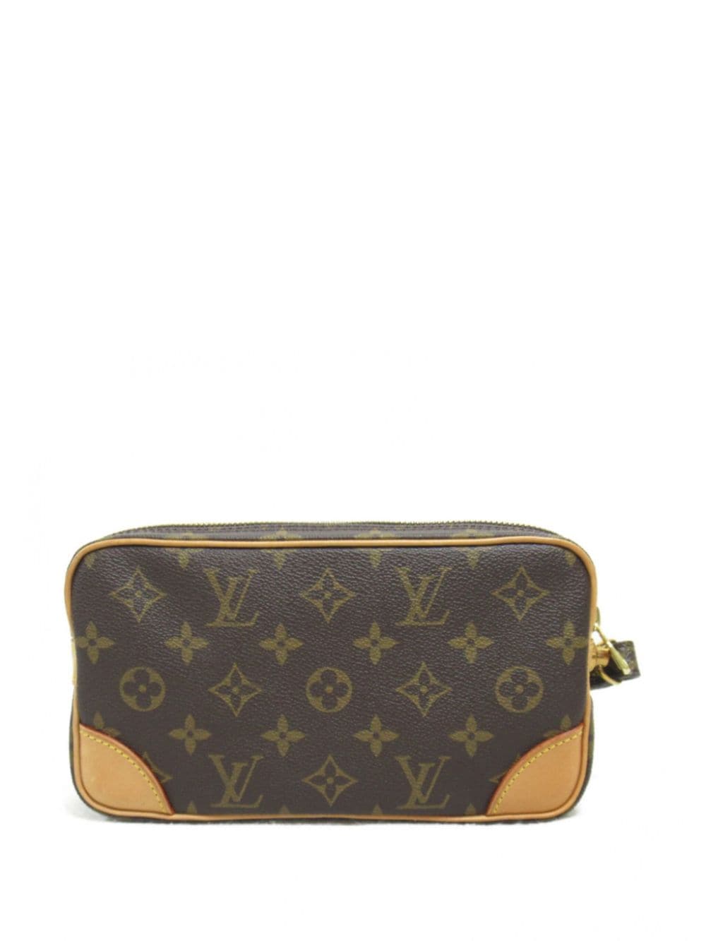 Louis Vuitton Pre-Owned 1991 Marly Dragonne PM clutch bag - Bruin