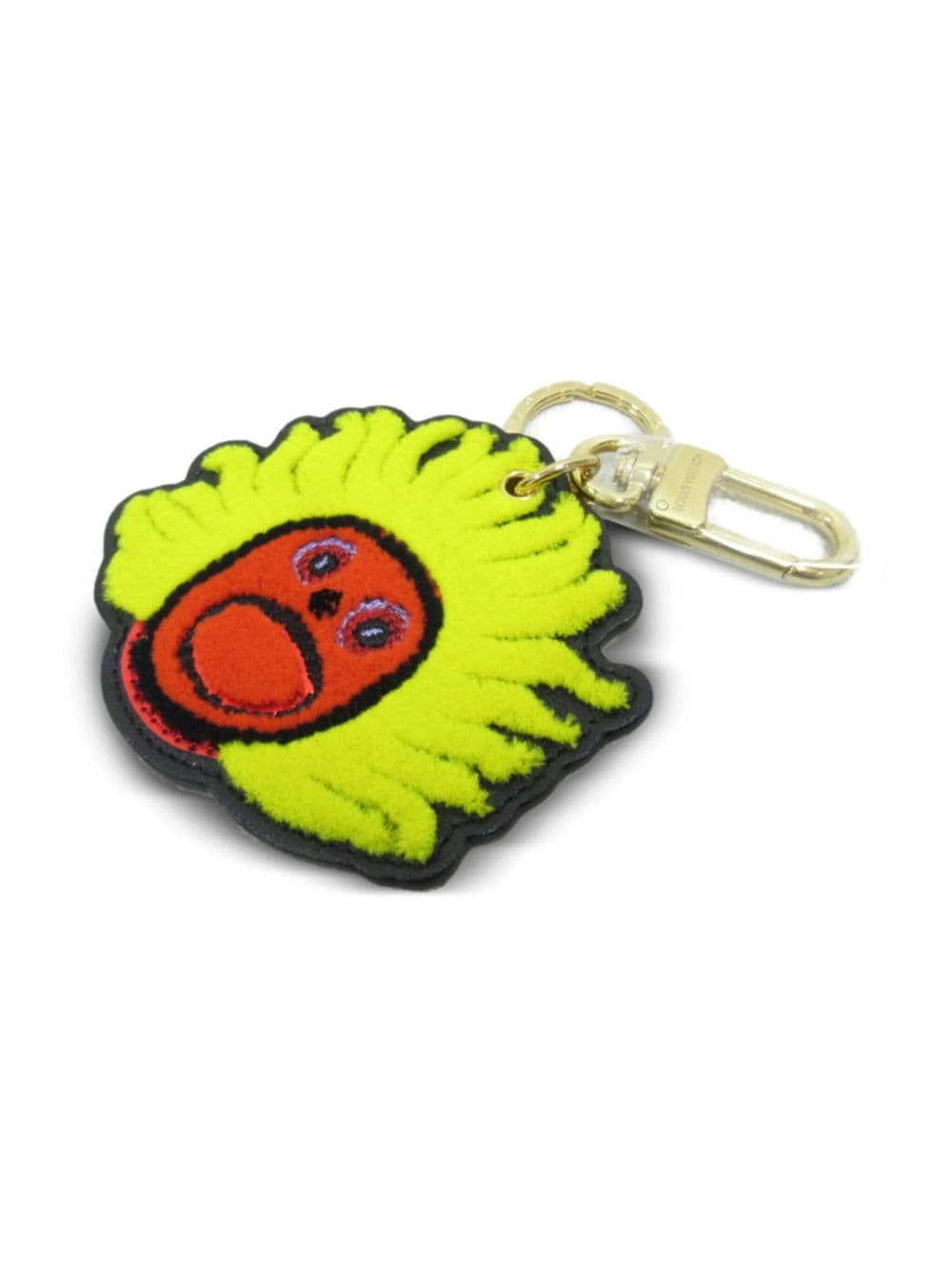 Louis Vuitton Pre-Owned x Yayoi Kusama 2023 Face keyring - Geel