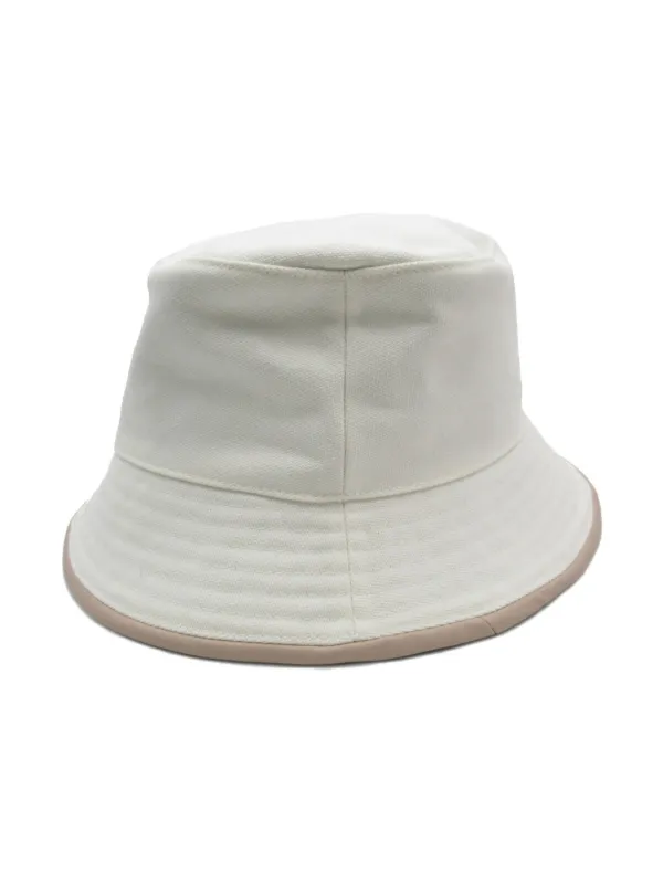 White louis vuitton bucket hat on sale
