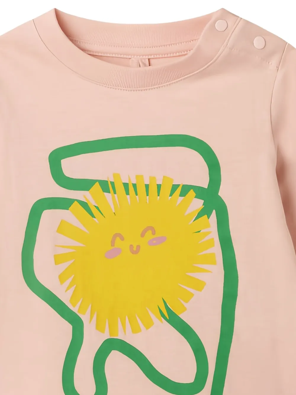 Stella McCartney Kids dandelion-print long-sleeve T-shirt | Baby T-Shirts | Image 2