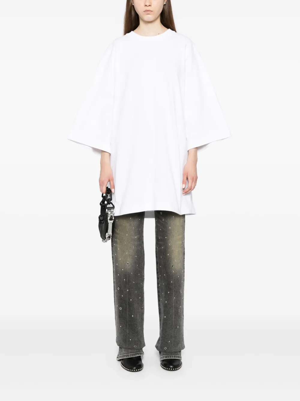 Alexander Wang Katoenen T-shirt Wit