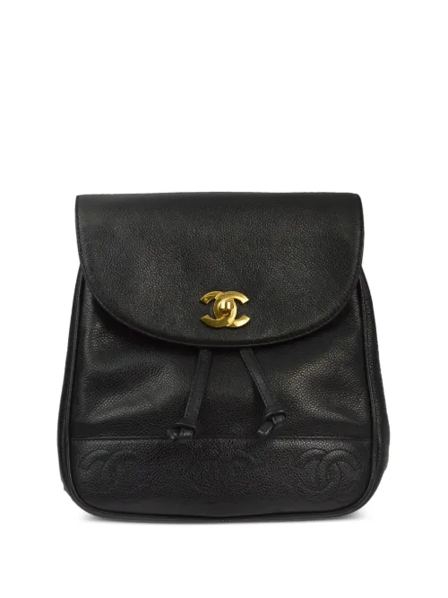 Sac à dos Triple CC (1995) - CHANEL Pre-Owned - Modalova