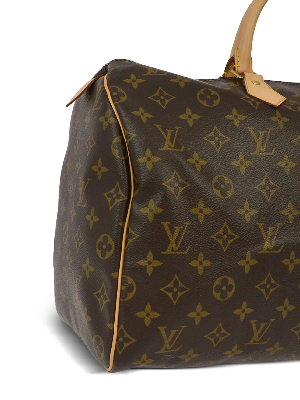 Pre-owned Louis Vuitton 2012 Speedy 40 Handbag In Brown