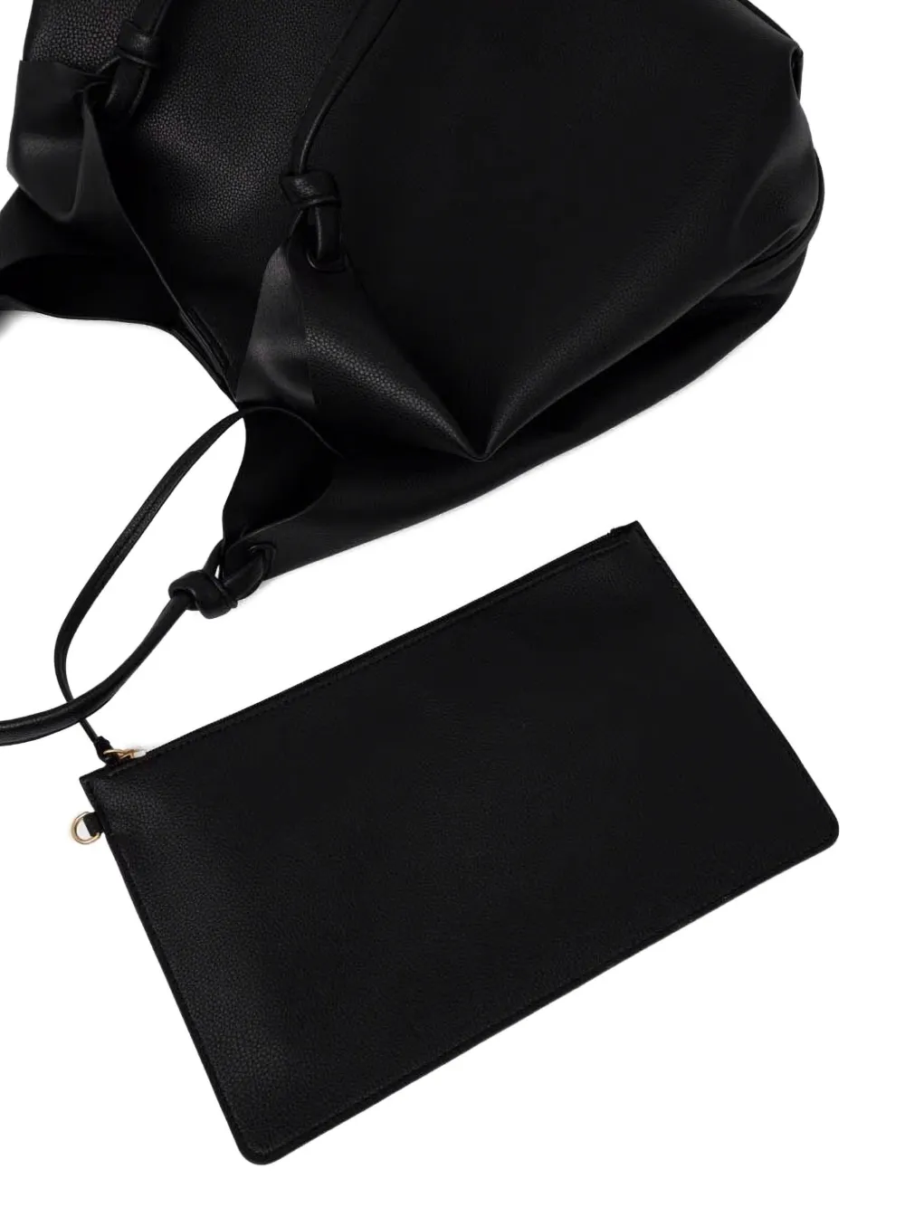 DKNY Shopper met structuur Zwart