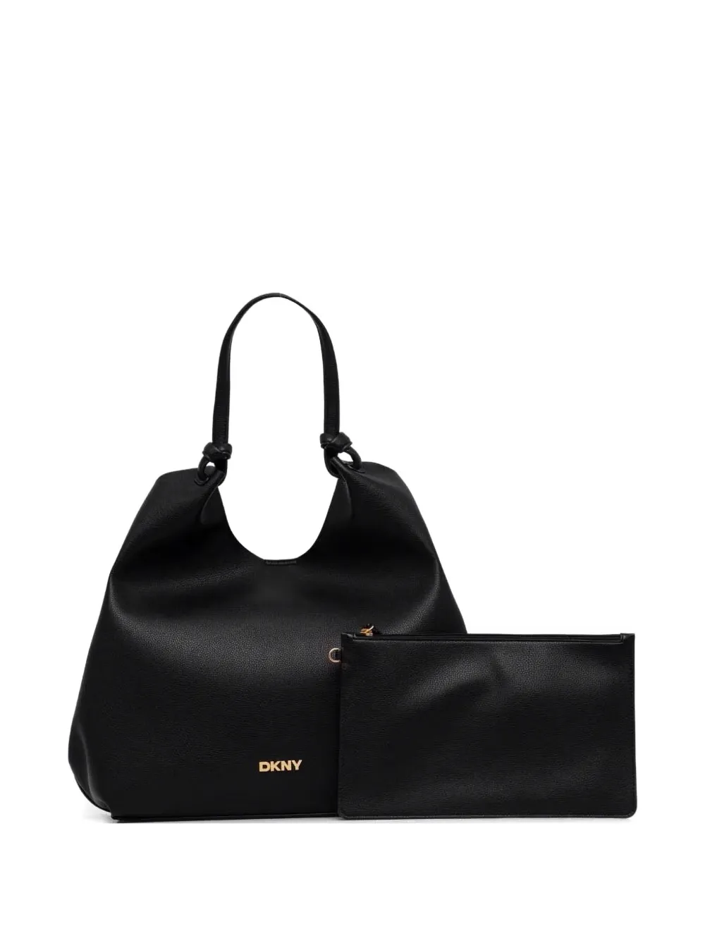 DKNY sac cabas à design structuré | noir | Image 1
