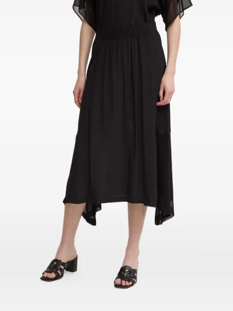 DKNY asymmetric panel midi skirt