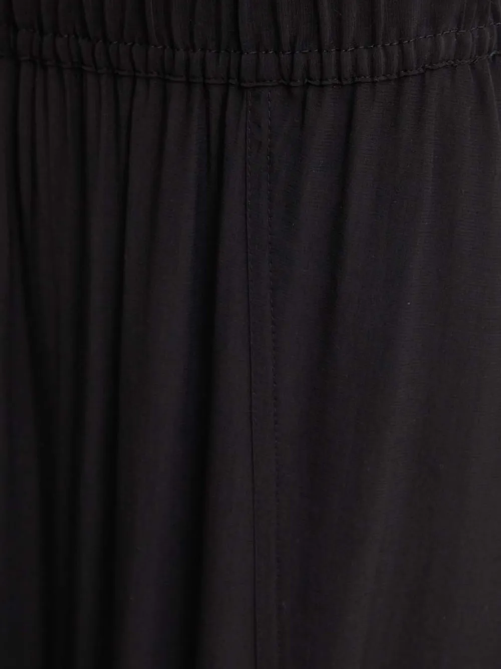 Dkny Asymmetric Panel Midi Skirt In Black