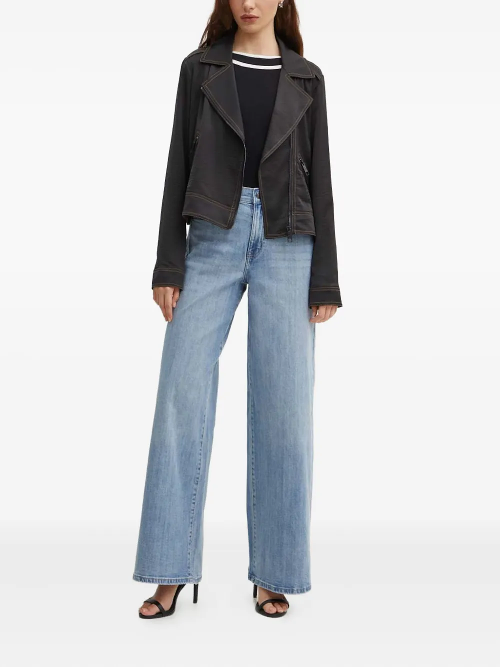 DKNY zip-fastening jacket | Biker Jackets | Image 2