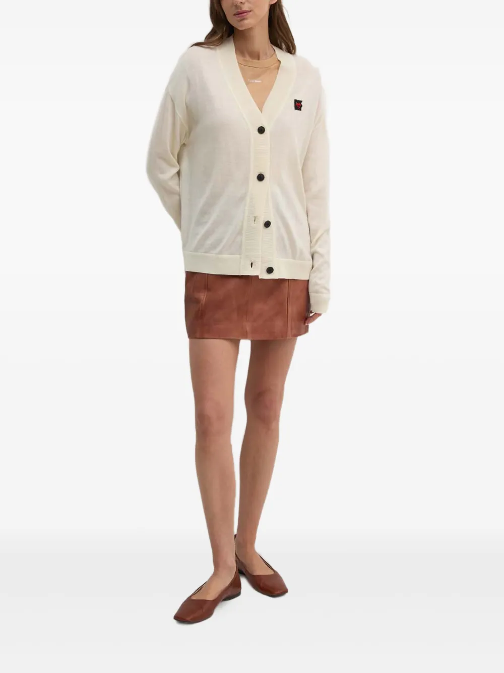 DKNY button logo cardigan | Cardigans | Image 2