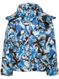ERL Skull padded jacket - Blue