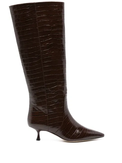 Stuart Weitzman Bota Naomi com salto 50mm