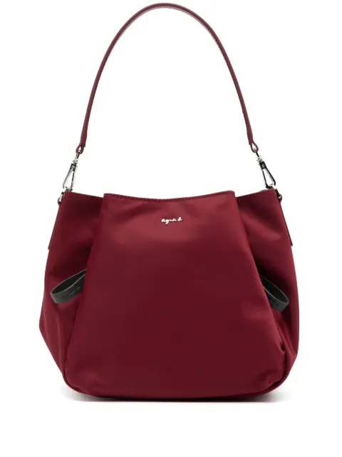 agnès b.  tote two-way con asa