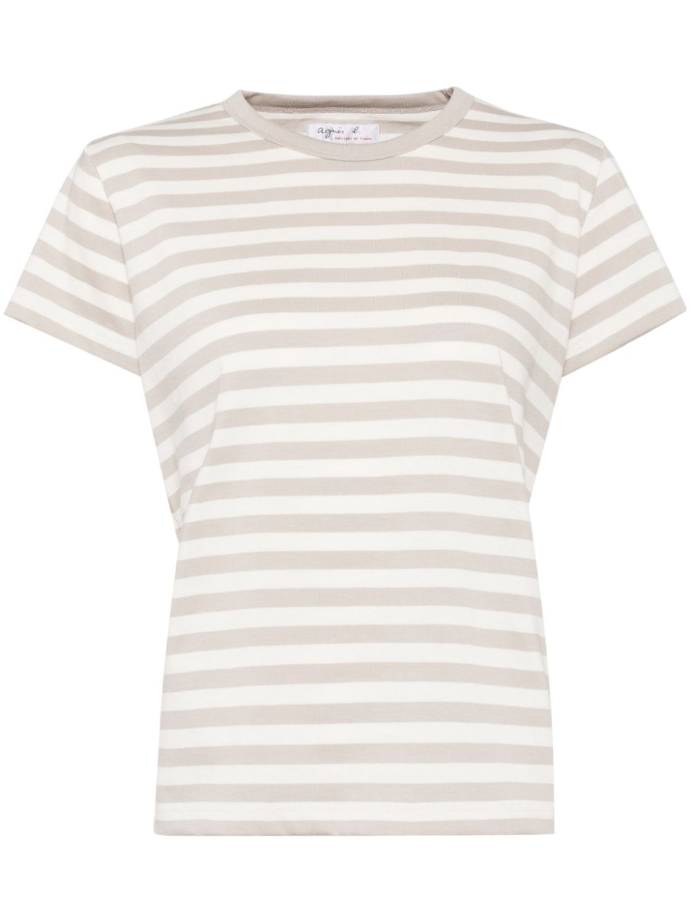 Agnes b striped t shirt hotsell