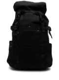 agnès b. buckle fastening backpack - Black