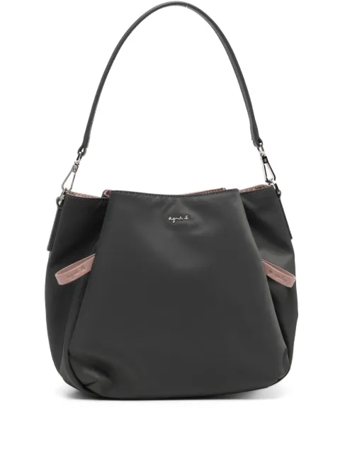 agnès b.  tote two-way con asa