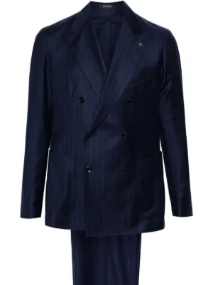 ETRO ストライプ スーツ | ブラック | FARFETCH JP