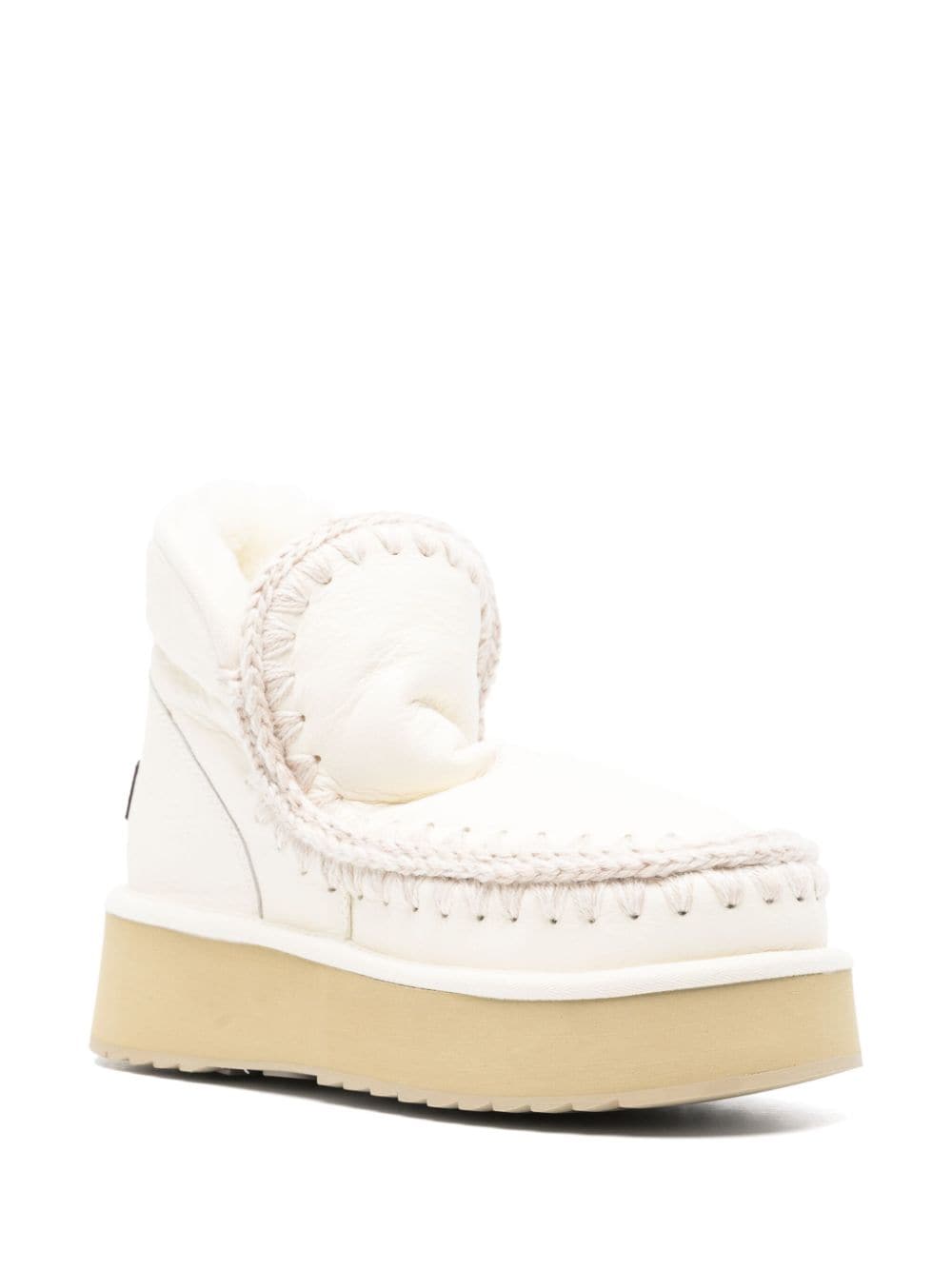 Mou Mini Eskimo Boots | White | FARFETCH