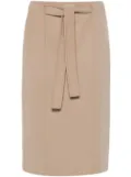 'S Max Mara Alec midi skirt - Neutrals