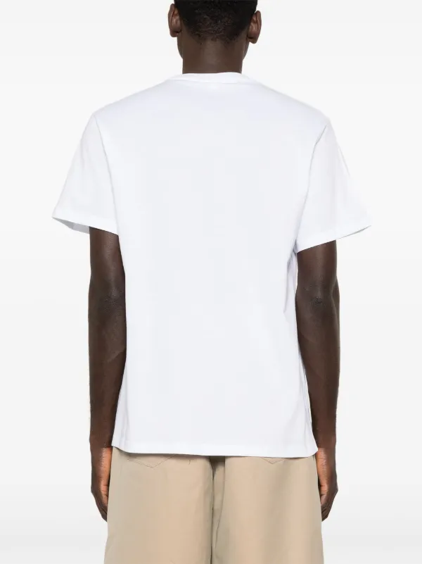 Alexander McQueen crew-neck T-shirt | White | FARFETCH CA