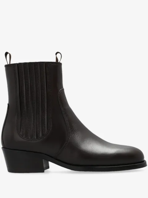 LEMAIRE Chelsea boots in leather