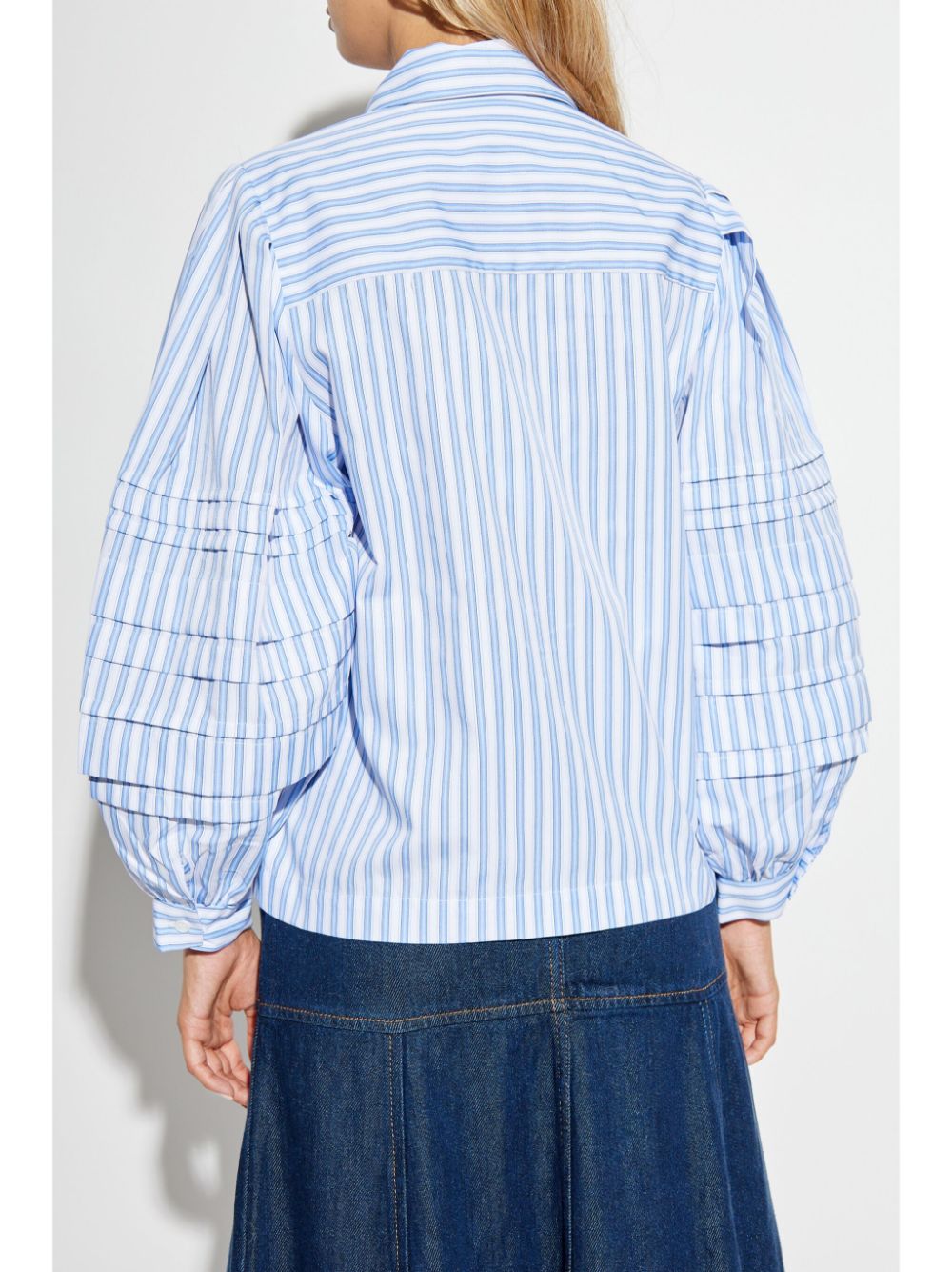 Shop Munthe Trudie Shirt In Blue