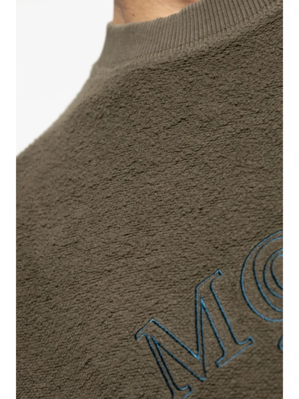 Alexander Mcqueen Alexander Mc Queen Sweatshirt With Logo In Green