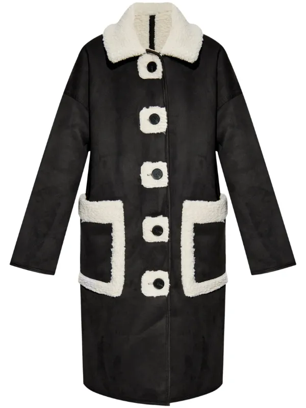 マルチファブリックリバーシブルコート　ブラックM MUNTHE リバーシブル コート | ブラック | FARFETCH JP