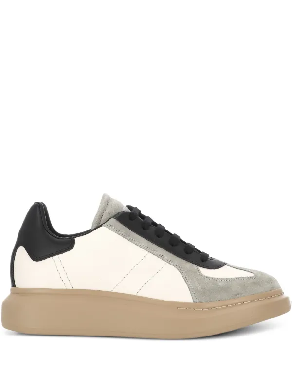 関税込【Alexander McQueen】スニーカー ロゴ レザー サンド 三越伊勢丹 | McQueen/マックイーン_Men通販 | オーバーサイズド