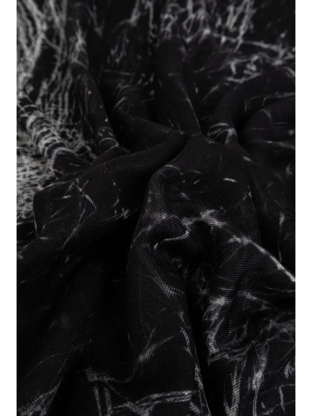 Alexander McQueen Wollen sjaal Zwart