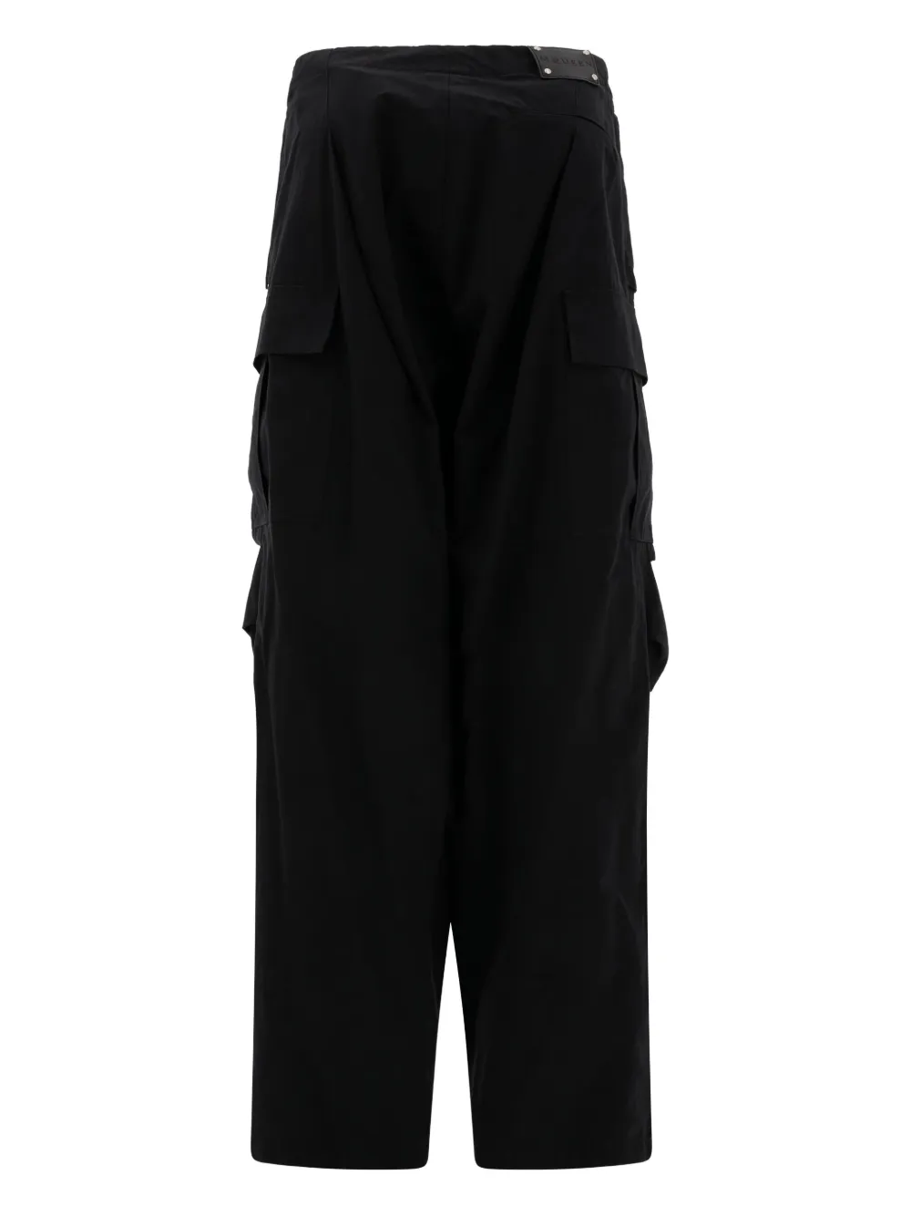 Alexander McQueen Cargo plooibroek - Zwart