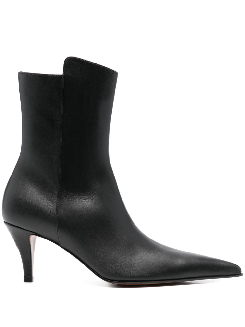 Alexander McQueen 80mm leather boots Black