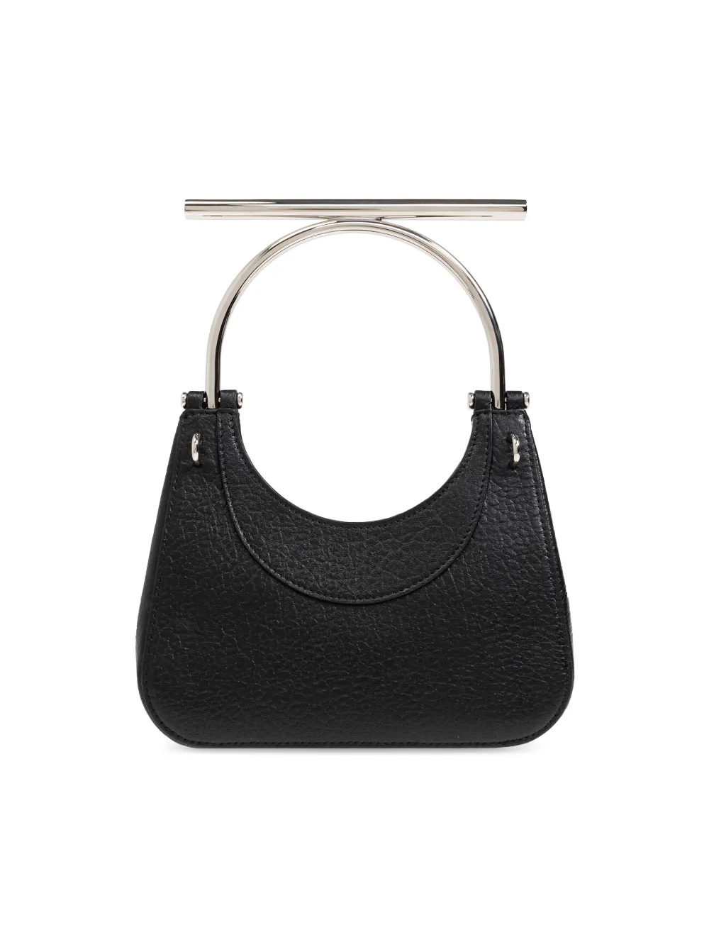 Alexander Mcqueen Cross T-bar Tote Bag In Black