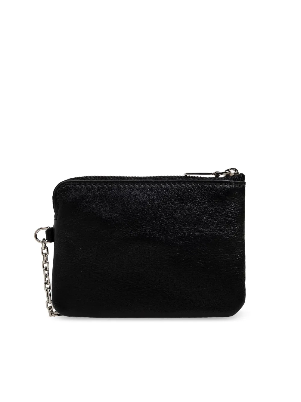 Alexander Mcqueen Logo-plaque Wallet In Black