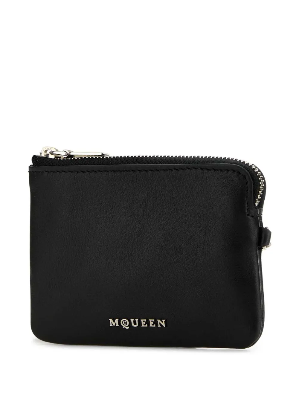Alexander McQueen Portemonnee met logoplakkaat Zwart