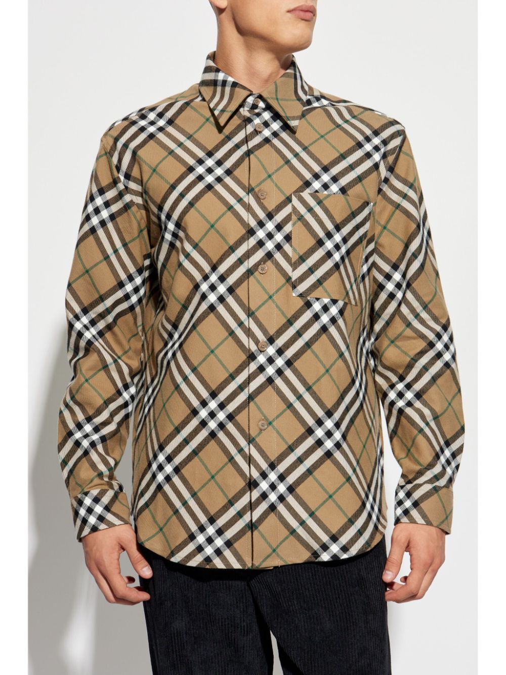 Burberry check shirt Men