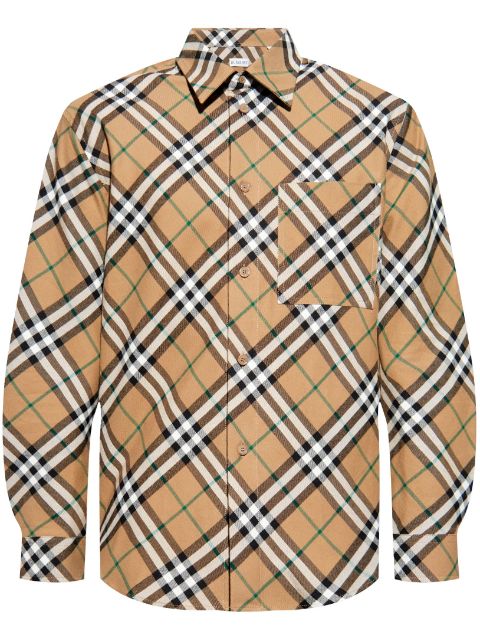 Burberry check shirt Men