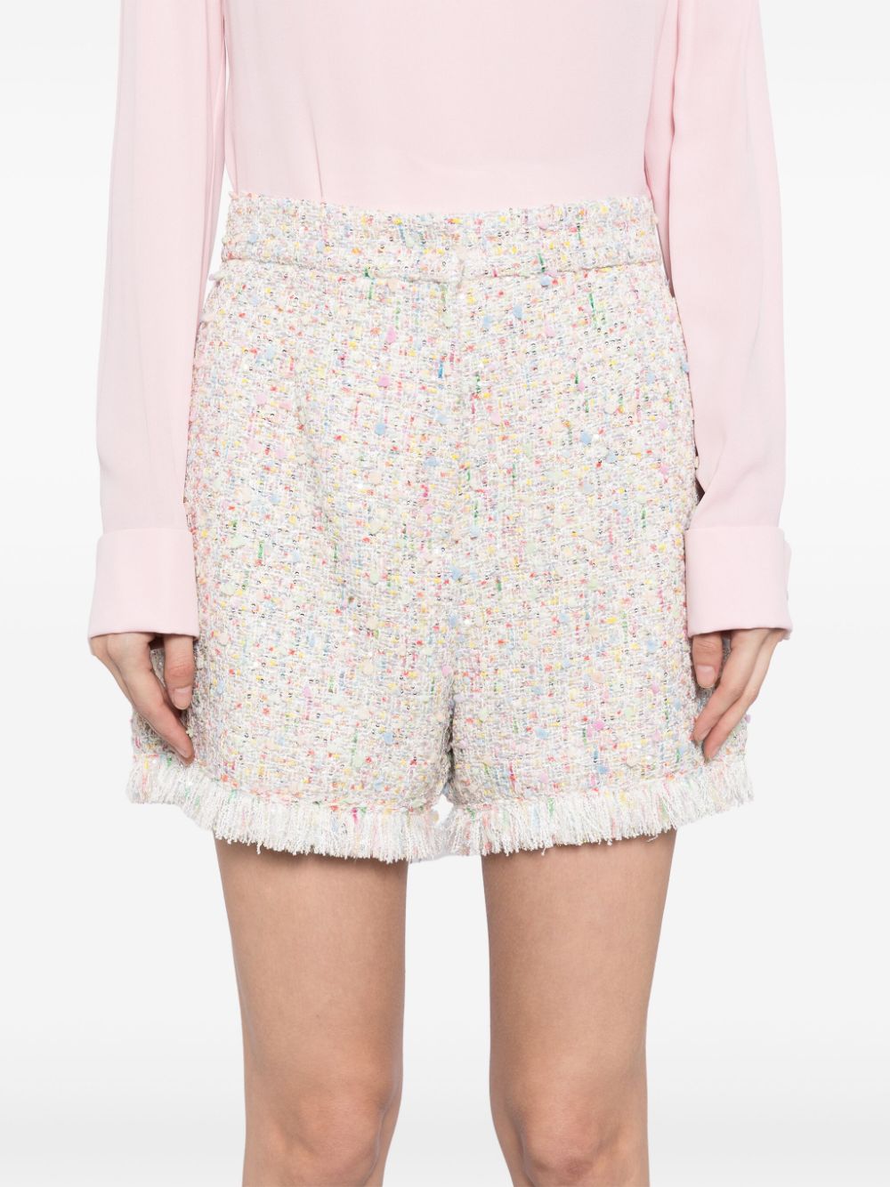 Giambattista Valli Tweed shorts Wit