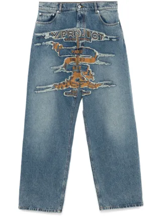 y/project paris best denim デニム Y/PROJECT - Paris Best Jeans | HBX - Globally Curated