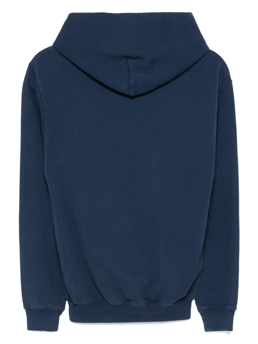 Sporty & Rich text-print hoodie - Blauw