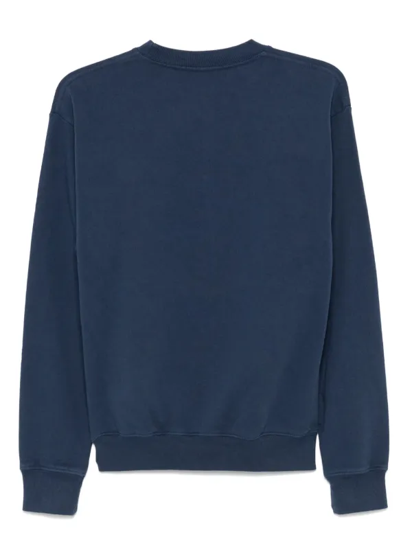 Sporty & Rich graphic-print Sweatshirt | Blue | FARFETCH PL