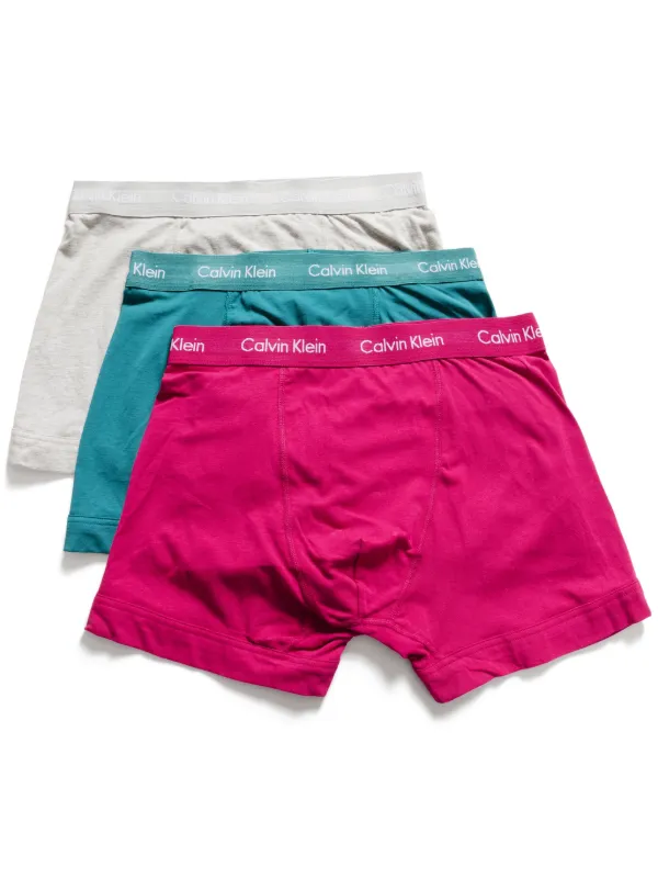 Calvin Klein logo waistband Boxers pack Of three Grey FARFETCH ZA