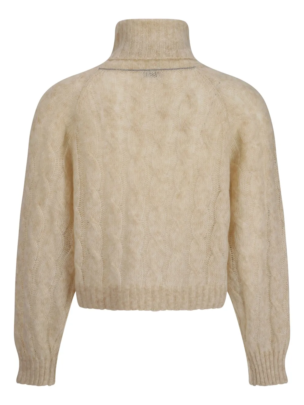 Brunello Cucinelli Dolcevita jumper - Beige